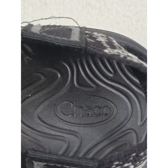 Chaco Z/Cloud Womens Sandals Size 6 Black Adjustable Straps Arch Support - Picture 3 of 8